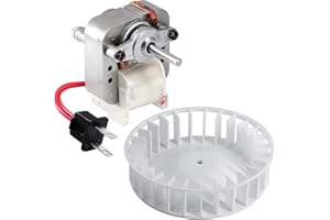 Hiorucet 87546000 B-Unit Motor Assembly for Broan Nutone 769RFT B Unit, 769RF, V769RF Ventilation Fans, S87546000 Bathroom Exhaust Fan Motor Replacement Kit for Broan Nutone Model, 70 CFM, 120 Volt.