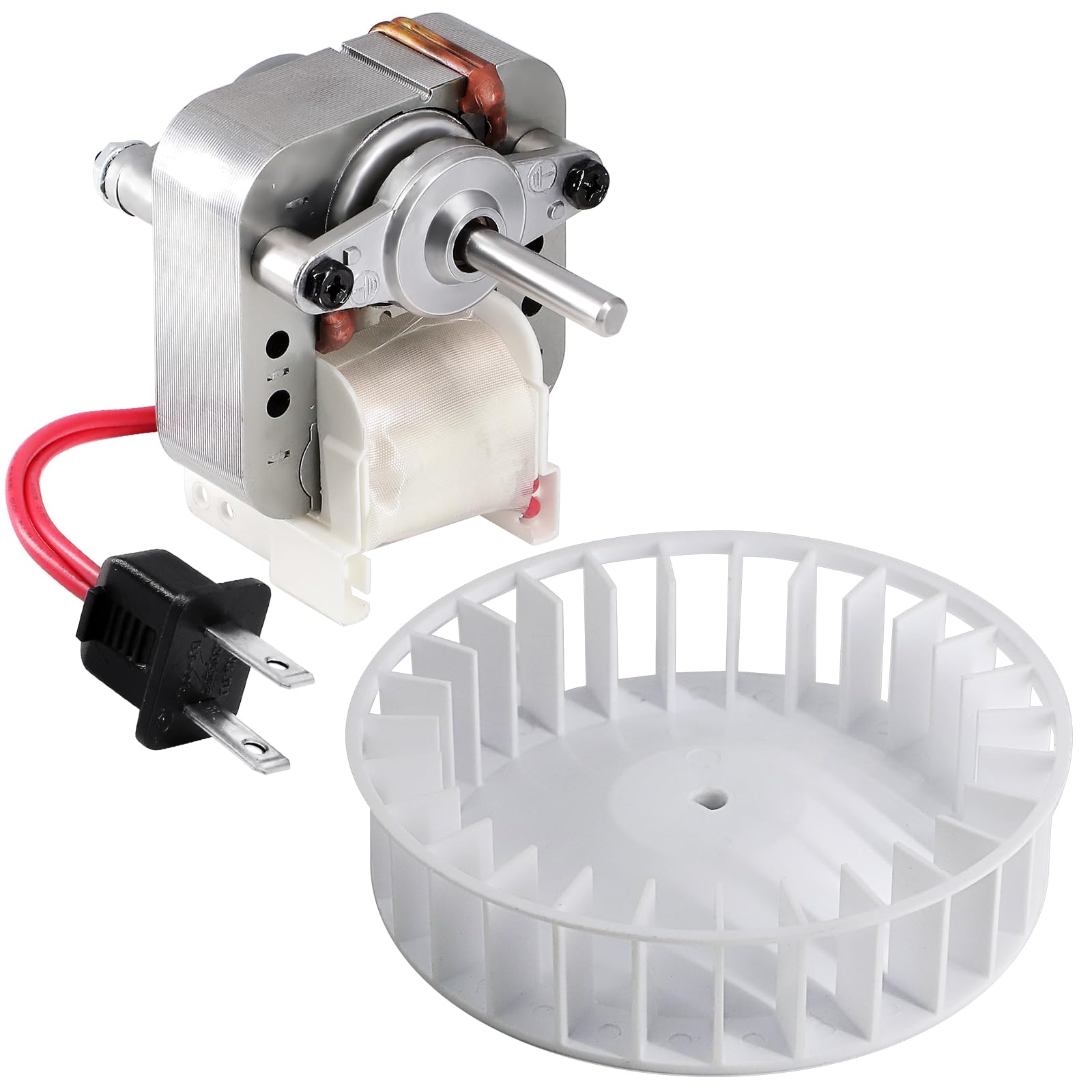 Photo 1 of Hiorucet 87546000 B-Unit Motor Assembly for Broan Nutone 769RFT B Unit, 769RF, V769RF Ventilation Fans, S87546000 Bathroom Exhaust Fan Motor Replacement Kit for Broan Nutone Model, 70 CFM, 120 Volt.