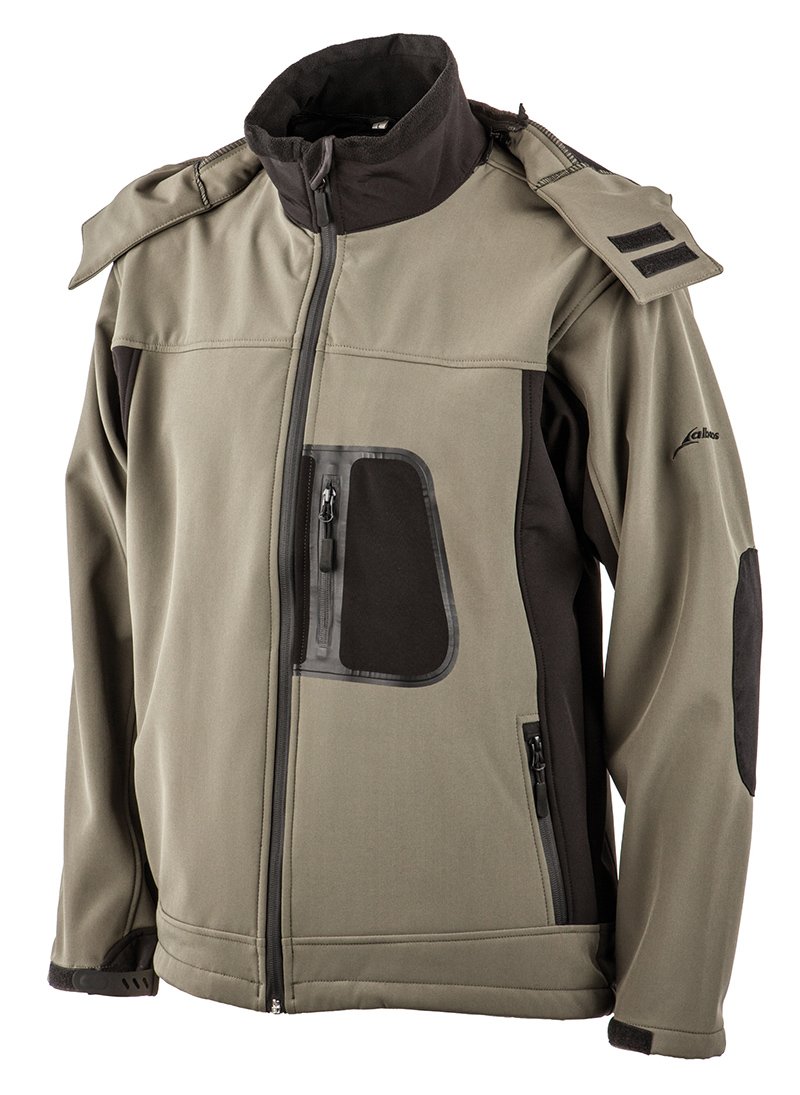 Albatros 264050-667-XXL "Wright" Softshell Jacket, Green/Black, 2X-Large