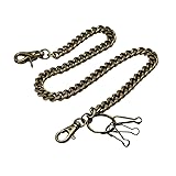 Basic Curb Cuban Link wallet chain Swivel Trigger