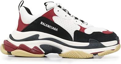 Amazon.com: Balenciaga Luxury Fashion Hombre 536737W09OM1073 Zapatillas de  Cuero Blanco | Primavera Verano 20, Blanco, 10 : BALENCIAGA: Ropa, Zapatos  y Joyería