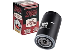 Doc's Diesel Oil Filter D6128 | Compatible with Ford 6.7L Powerstroke F250, F350, F450, F550 2011+, Ford 6.7L Powerstroke F650, F750 2017+ | Replaces FL2051