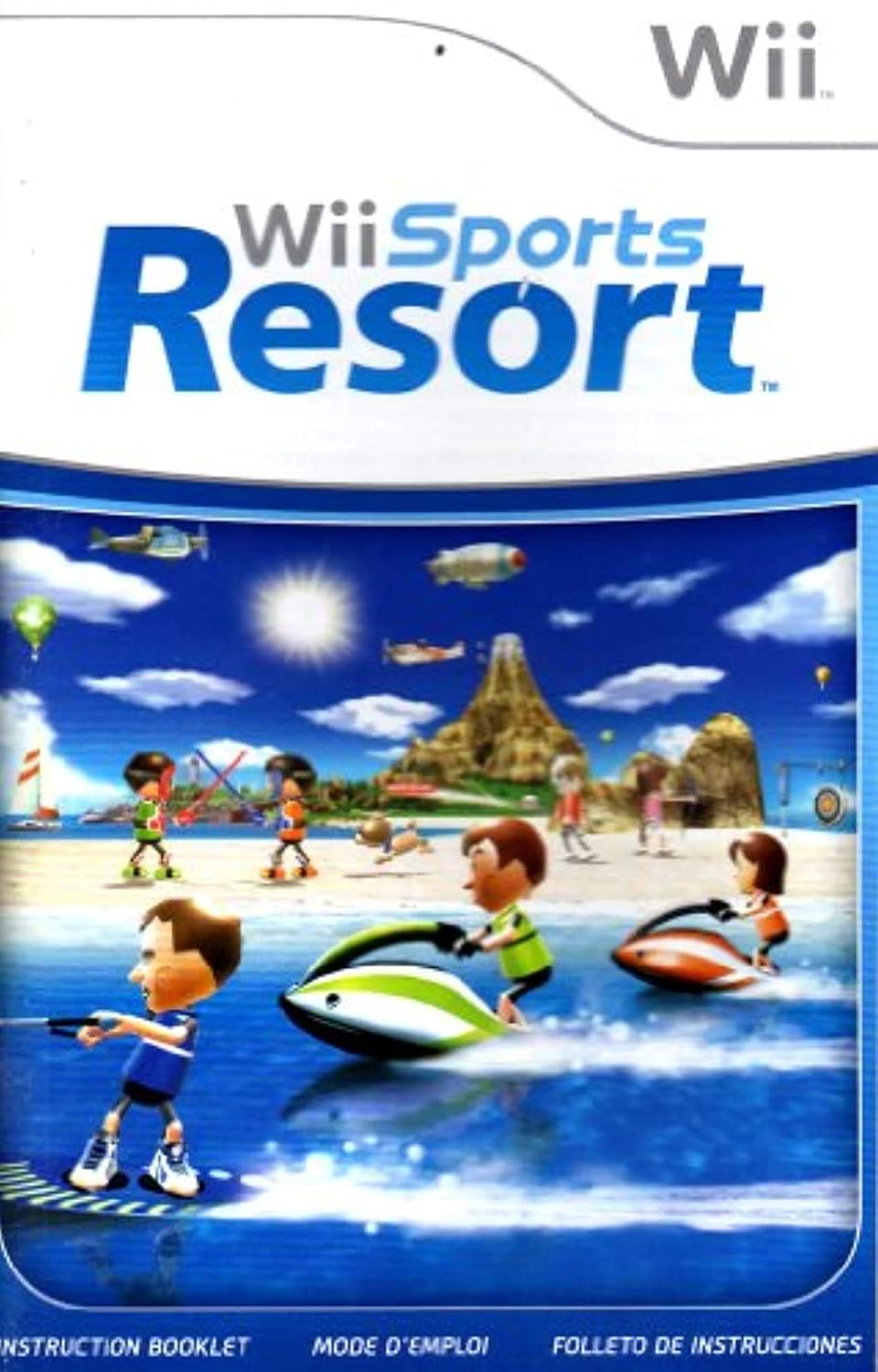 Wii Sports Resort Wii Instruction Booklet (Nintendo Wii