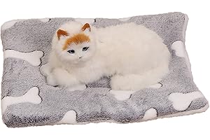 UIRPK Cozy Calming Cat Blanket,Cozy Cat Calming Blanket,Calming Blanket for Cats,Cozy Calming Cat Blanket for Anxiety and Stress (g,L)