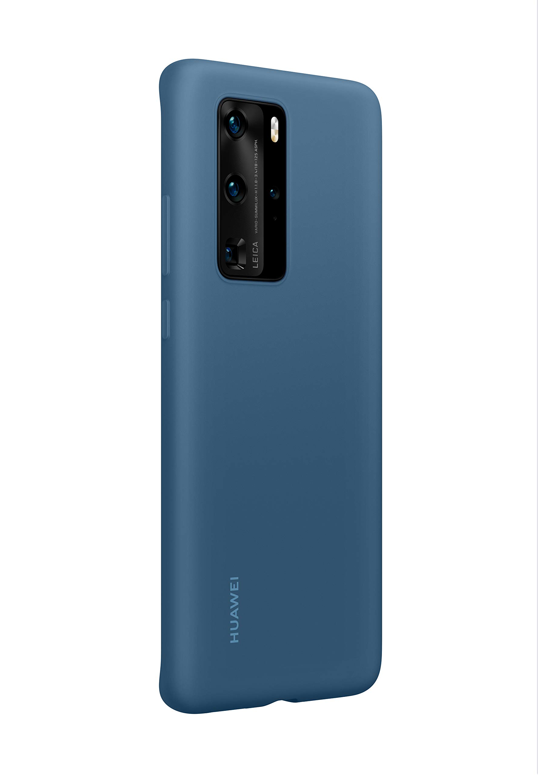 HUAWEI P40 Silicone Mobile Phone Case, Original Accessory, Ink Blue