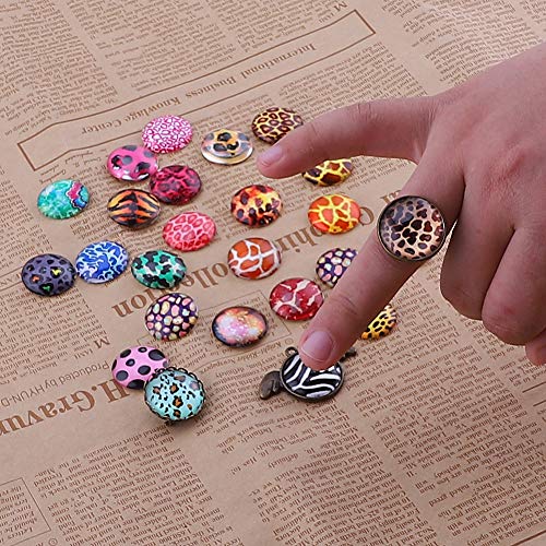 5 HAUTOCO+Cabochons+Non+calibrated+Bookmarks+Bracelets