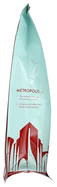 METROPOLIS COFFEE COMPANY, COFFEE REDLINE ROAST WHOLEBEAN, 10.5 OUNCE