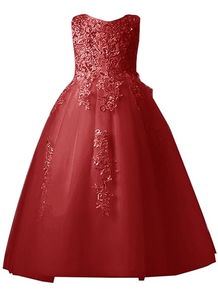 amazon little girl wedding dress