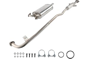 GENERIC Exhaust System Muffler Resonator Pipe Kit Replacement Parts for Toyota Camry 2.4L 2002 2003 2004 2005 2006, EPA Compliant