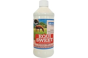 SMARTPAK Uckele by SmartEquine Equi Sweet Molasses | Sugar-Free Liquid with Stevia | Perfect for Picky Eaters, Enhances Feed Palatability | 1 Pint