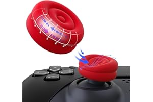 PlayVital Thumbs Cushion Caps Thumb Grips for ps5, for ps4, Thumbstick Grip Cover for Xbox Series X/S, Thumb Grip Caps for Xb