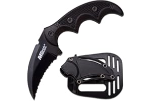 MT-20-63BK-MC M Tech MT2063BK-Brk Fixed Blade Black