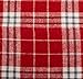 Amazon Brand – Pinzon Plaid Flannel Bed Sheet Set - Queen, Bordeaux Plaid