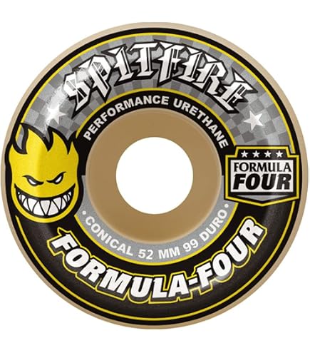 Amazon.com : Spitfire Wheels Formula Four Conical Full White w