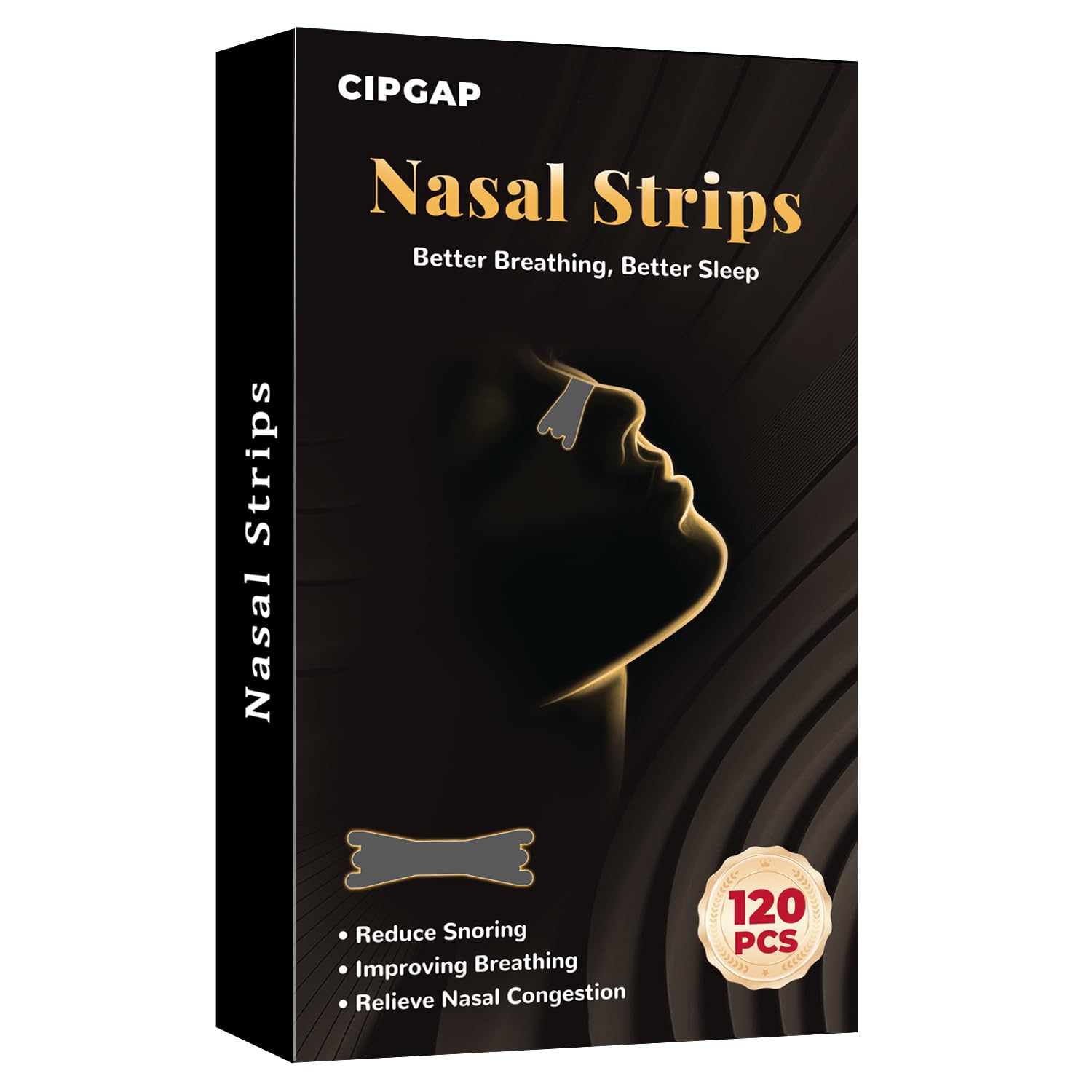 Photo 1 of 120Pcs Nasal Strips for Snoring, Extra Strength Nose Strips Breathing, Nose Tape for Sports and Sleep, Anti Snoring Strips Help Stop Snoring and Nasal Congestion Relief