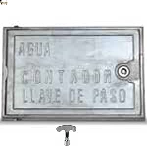 BricoLoco Tapa caja contador agua exterior o interior con ...