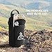 Fnova Water Bottle Carrier, 40 oz Water Bottle Pouch with Adjustable Shoulder Strap for 40 oz Hydro Flask Bottles, Protective Bottle Holder w/2 Pockets Fits Cell Phone, Keys or Any Credit Card