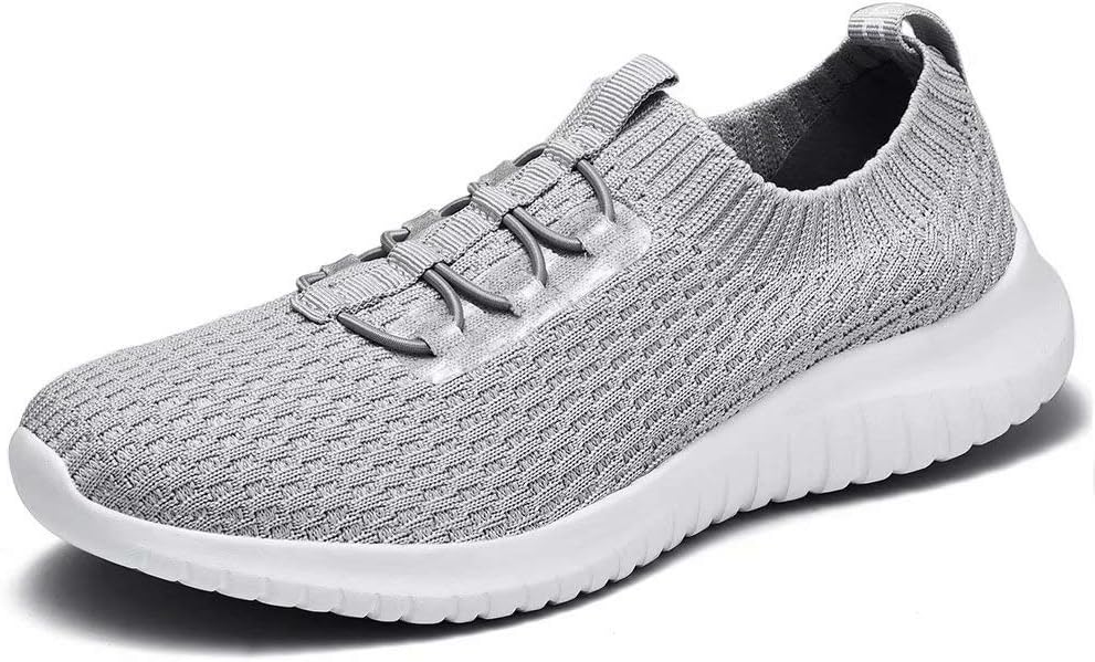 konhillWomen's Comfortable Walking Shoes - Tennis Athletic Casual Slip on Sneakers