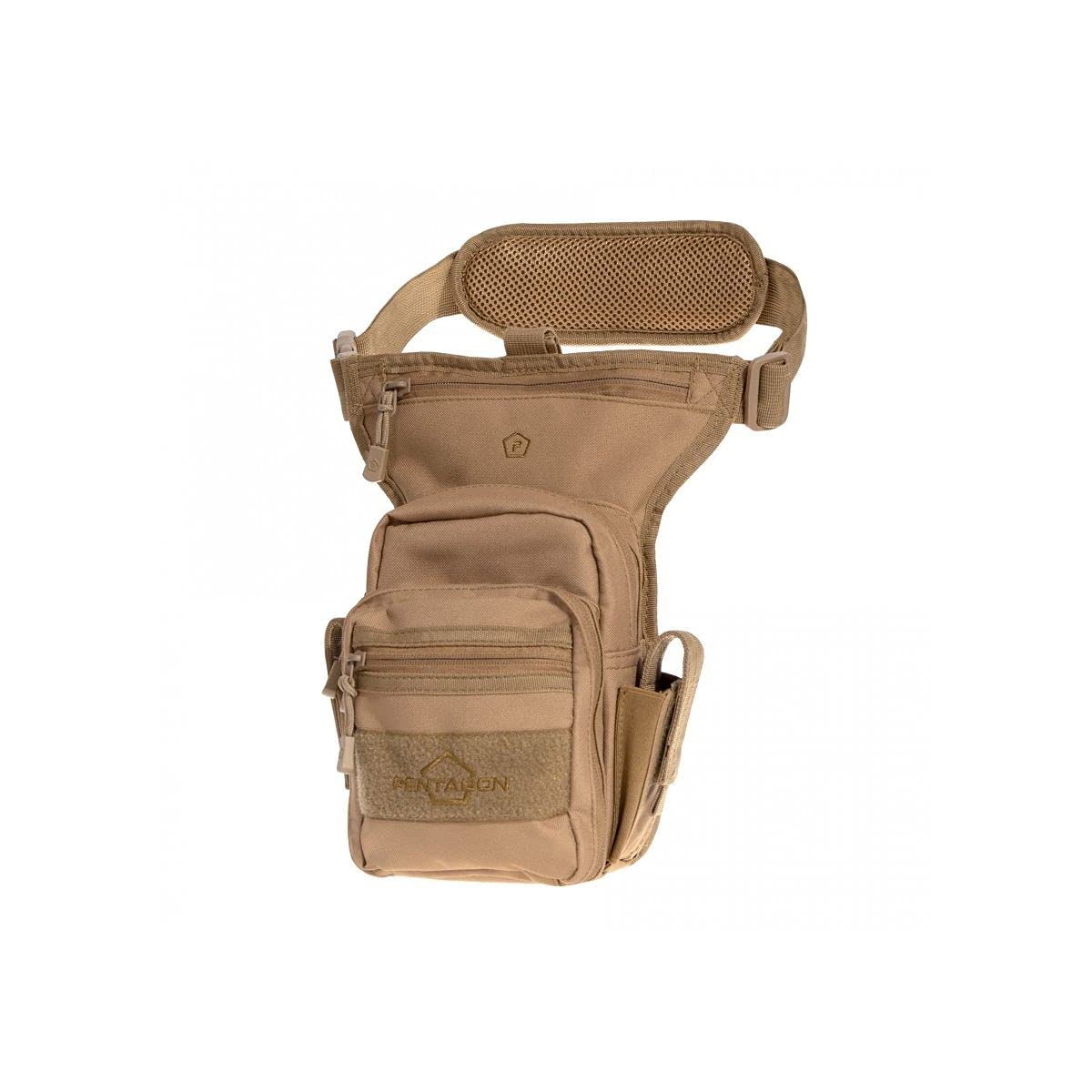 Pentagon Max-S 2.0 Gun Thigh Pouch Coyote