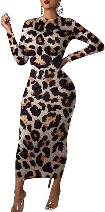 high neck bodycon maxi dress