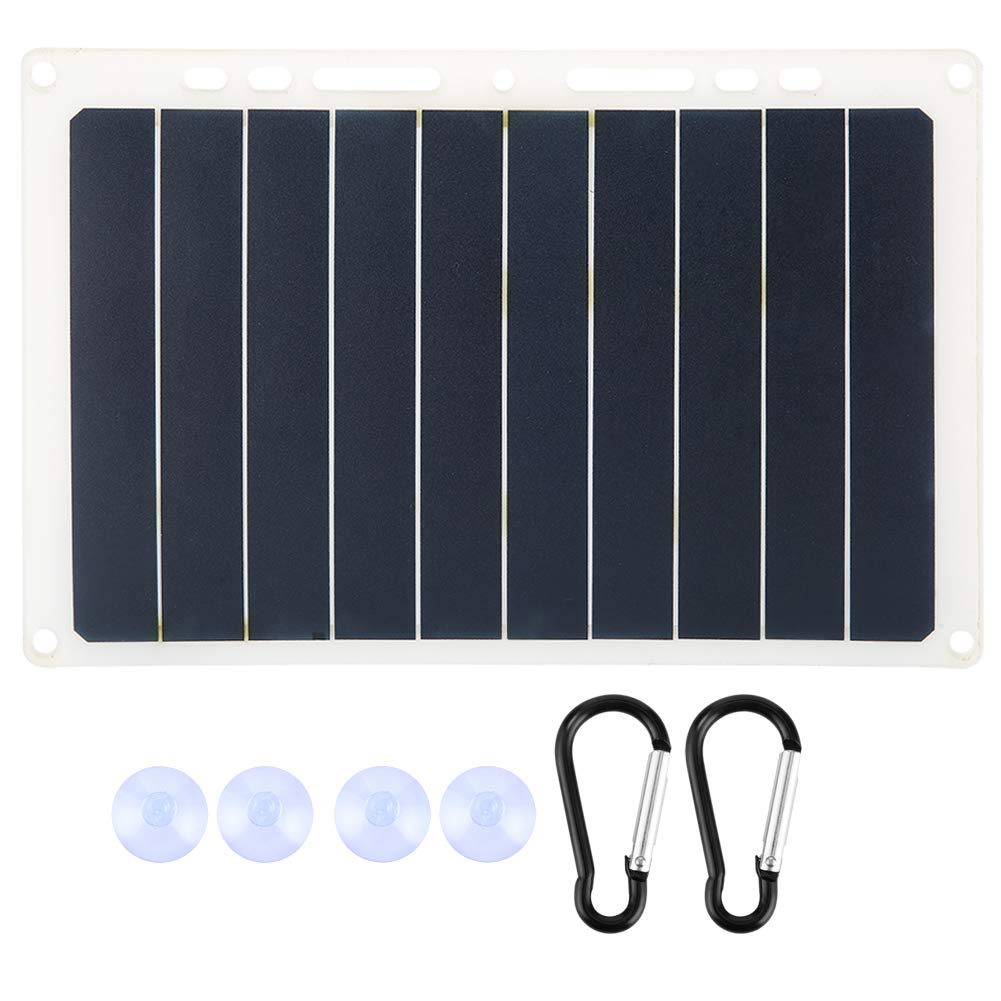 Solar Panel Portable Foldable Solar Charger 10W Portable Outdoor Solar Power Panel Charger with Standard USB Output for Phone Charging