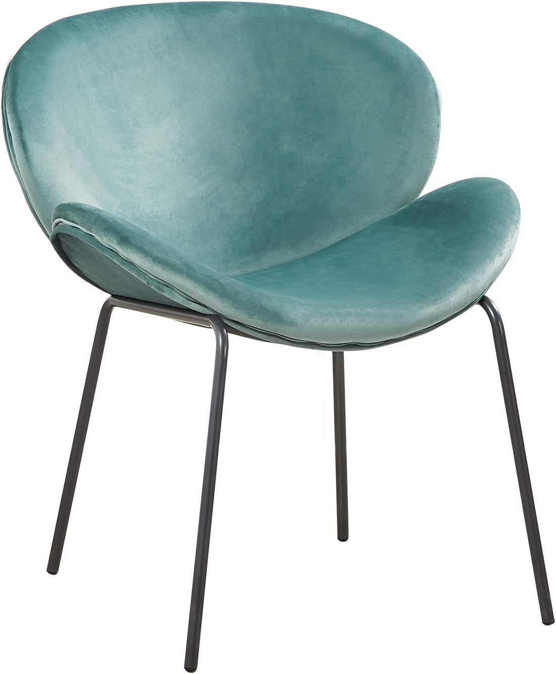 velvet lounge chair