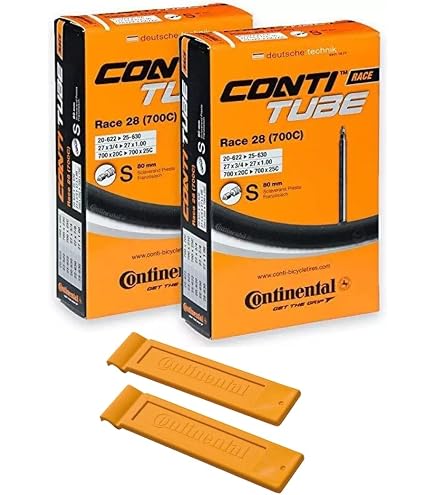 MultiPak BULK Continental Race 28 700x 18-23-25 60mm Presta Valve Road Bike Tube