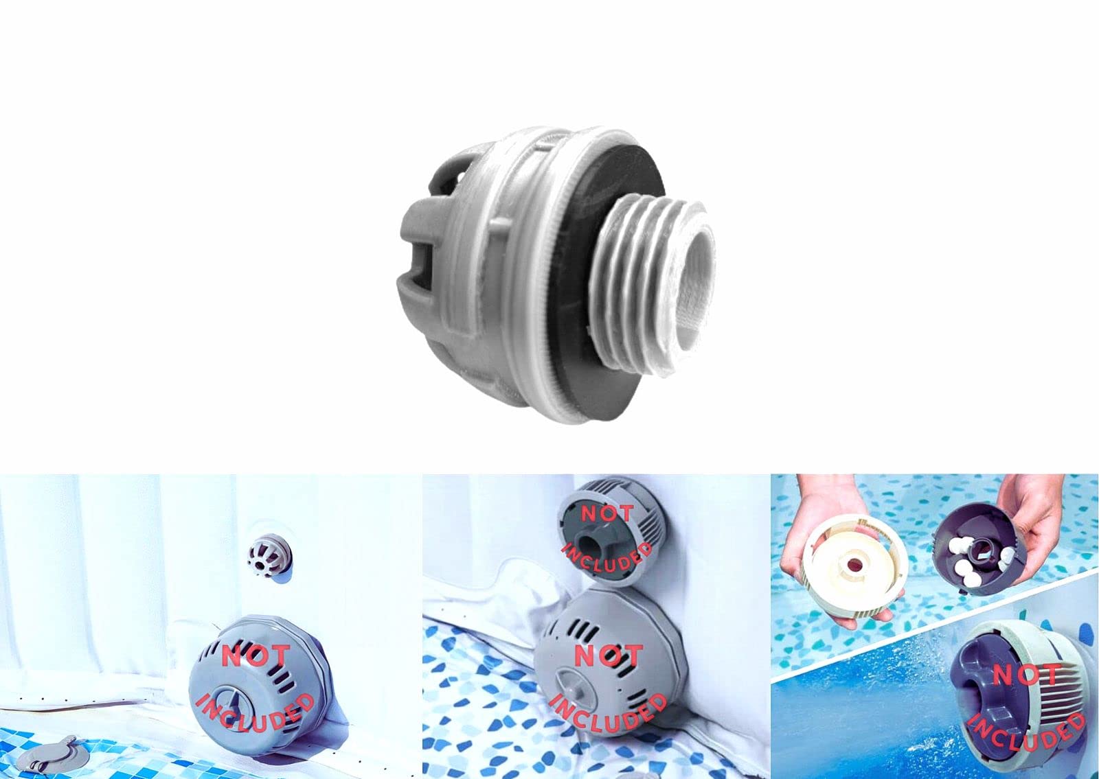 Top Debris Screen Chemconnect Mount Screw Compatible with Lay-Z-Spa