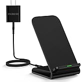 Samsung Wireless Charger Fast Charging Stand Wireless Android Desk Phone Charger Pad 15W for Samsung Galaxy S24 Ultra Plus S2
