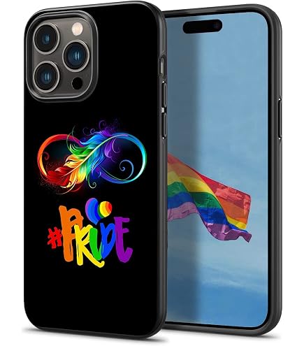 LGBT Regenbogen Handyhülle Für IPhone 12/12 Pro — Bunt, Schützend, Cooles Pride-Geschenk