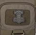 M-Tac Morale Patch Mjölnir - PVC Patches for Vest, Backpacks, Hats - Tactical Military Patch with Hook Fastener Backing