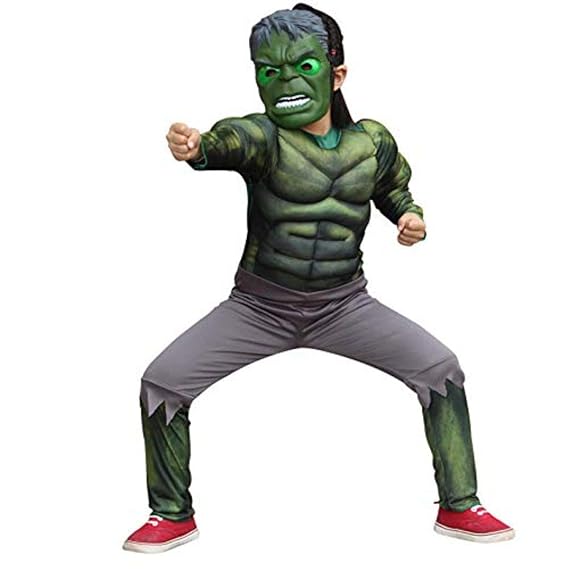 Buy Green Superhero Costume for Kids (56 YRS) Online at Low Prices in