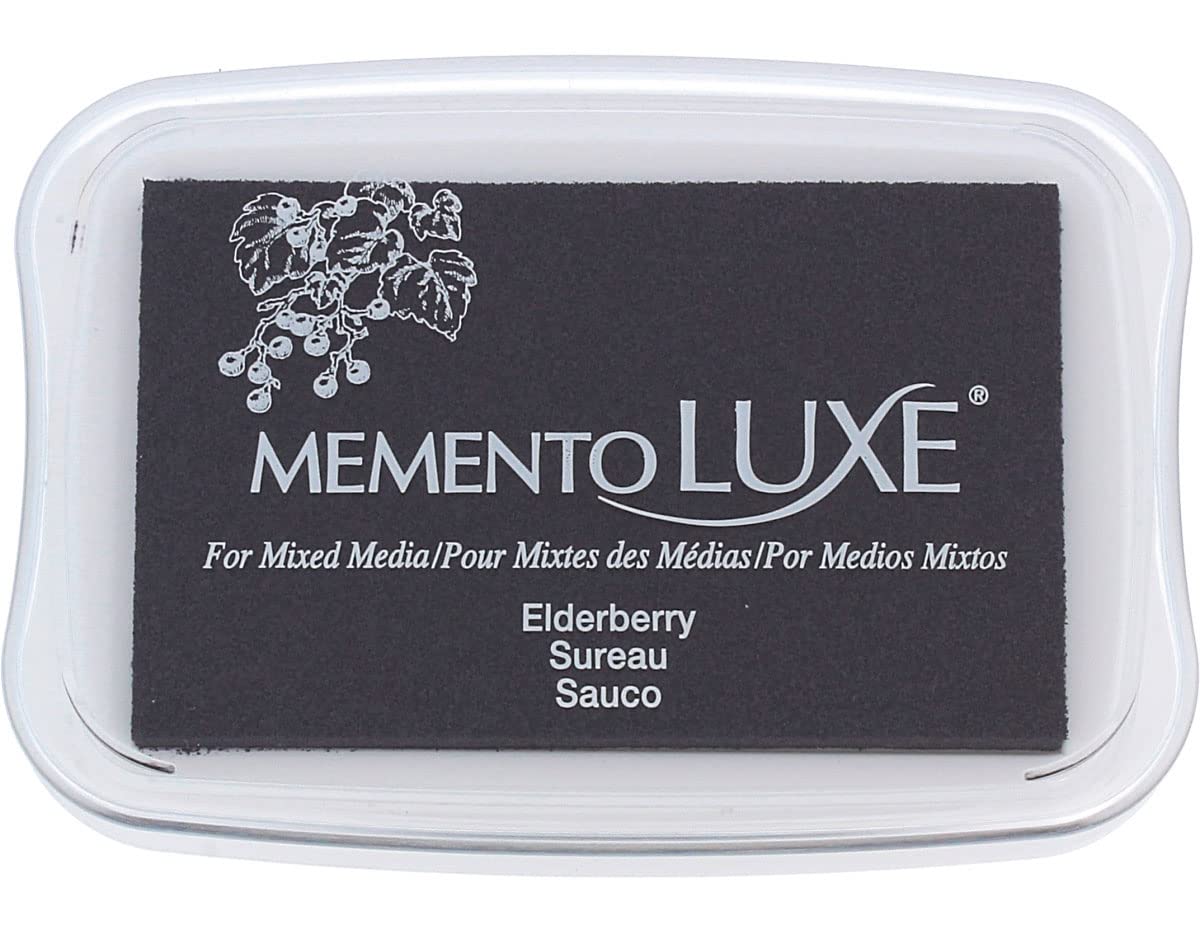 Tsukineko Memento Luxe Mixed Media Ink Pad - Elderberry