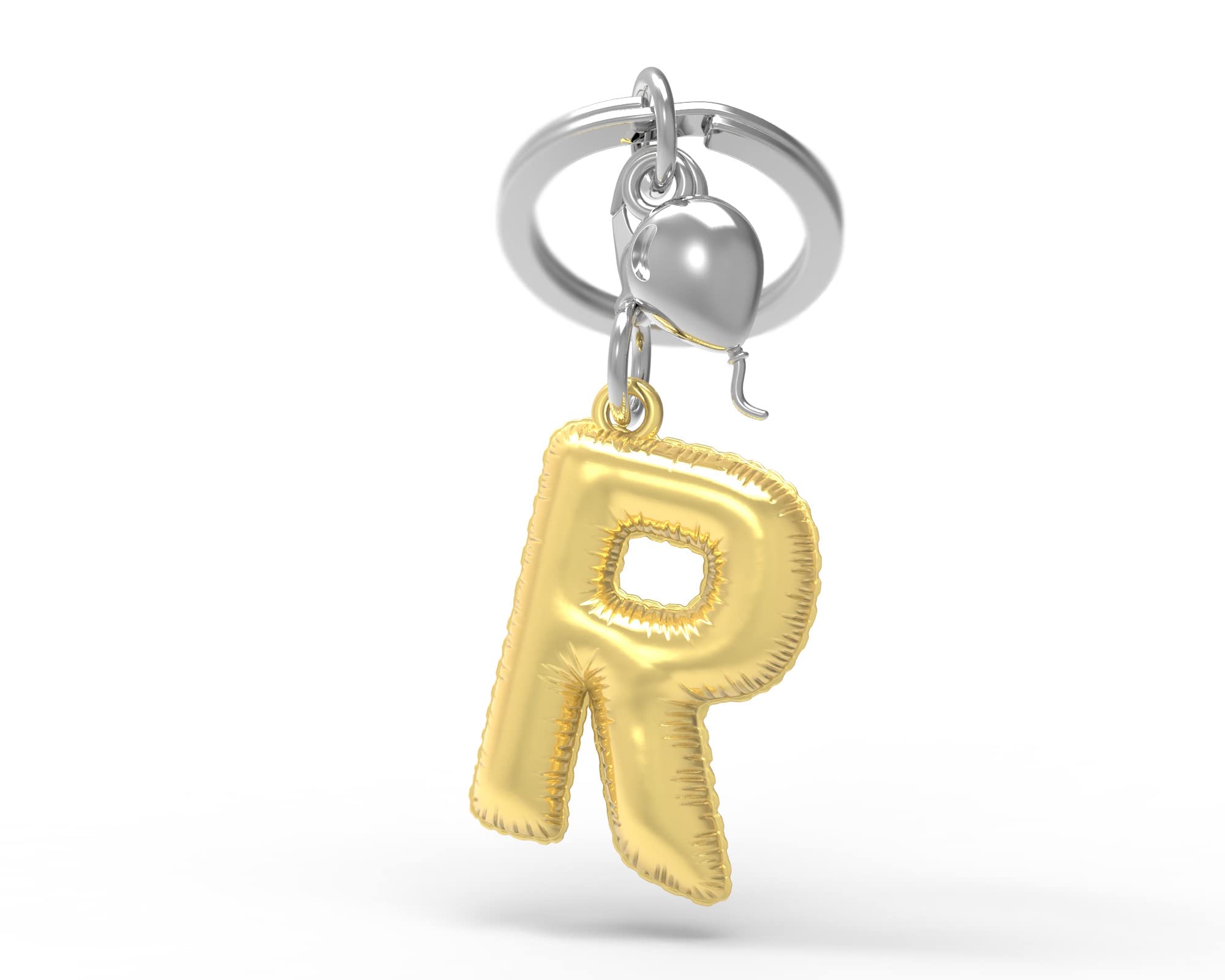 metalmorphose Keyring Letter R Party Alphabet