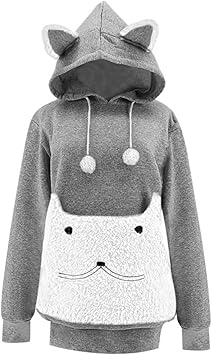 cat pouch hoodie amazon