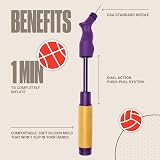 SPORTBIT Ball Pump with 5 Needles Dual Action Inflator view 3