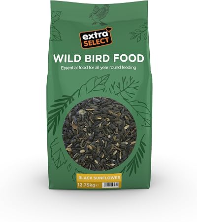 Extra Select Black Sunflower Seed Wild Bird Food 12.75 kg