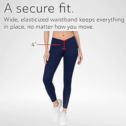 ICONOFLASH Women's Active Tummy Control High Waist