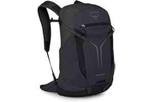 Osprey Sportlite 20L Unisex Lightweight Hiking Backpack, Raven Black