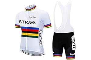 X-CQREG Cycling Jersey Men Set Bib Shorts Set Summer Mountain Bike Bicycle Suit Anti-UV Bicycle Team Racing Uniform Clothes