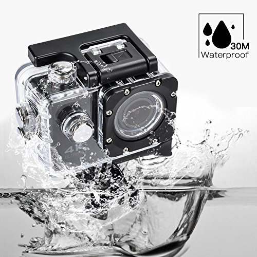 4K WIFI Sports Action Camera, Ultra HD Waterproof Cam DV Camcorder with