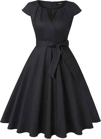 50s wrap dress