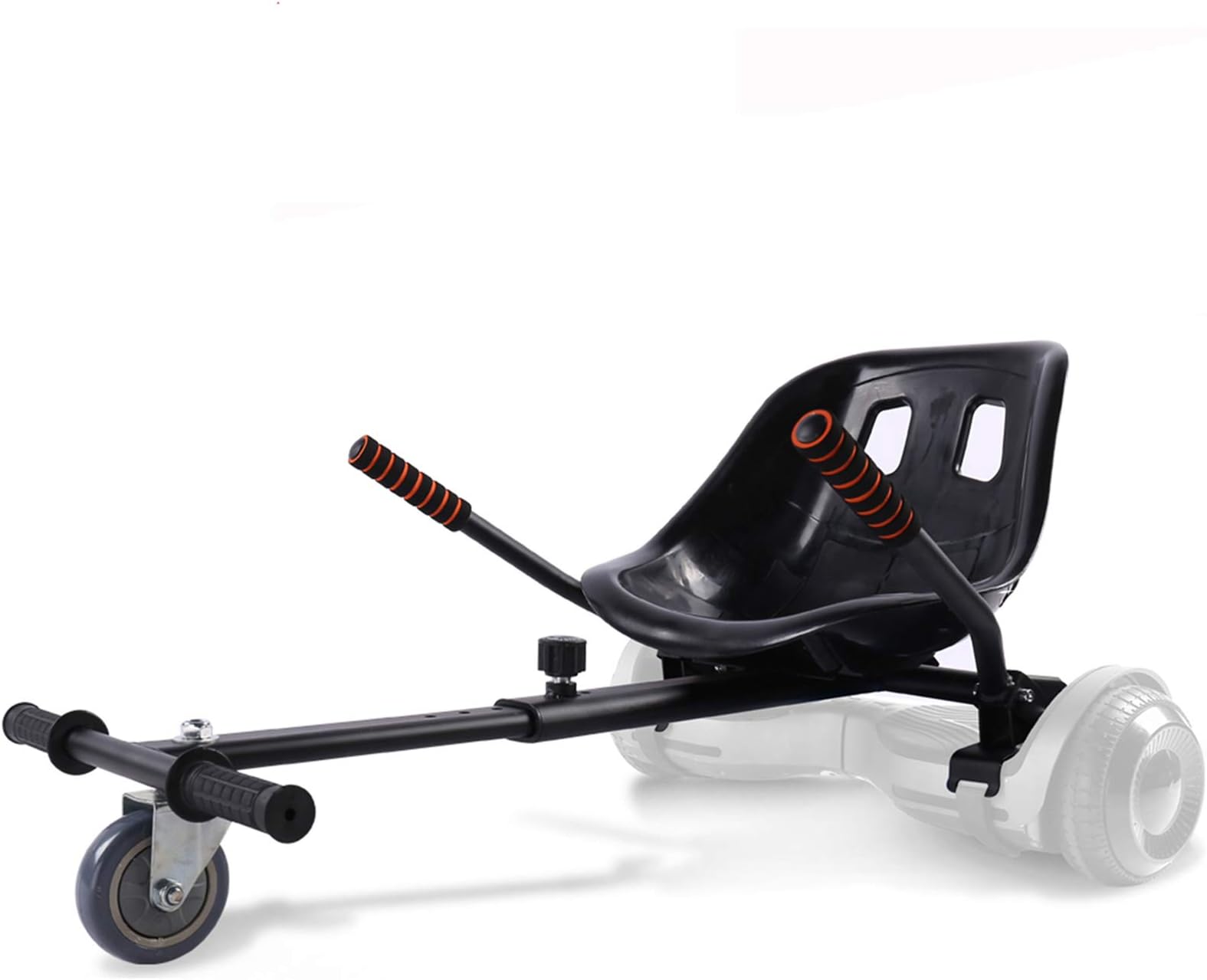 Go Kart for Hoverboard Kart Seat Accessories for Kids Hoverseat Two Wheels Go Car Style Holder for 6.5in 8in 10in