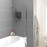 Triton Cara Electric Shower 7.5kW Black Perluso Seville Enrich Madrid 2 view 6