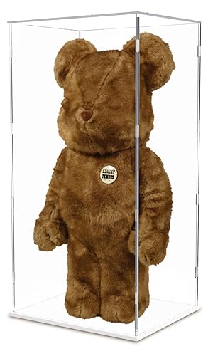 DuvinDD Acrylic Display Case for Bearbrick 1000%, Clear Large