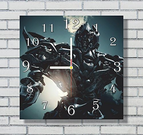 Transformers 11.8’’ Handmade Wall Clock - Get unique décor for home or office – Best gift ideas for kids, friends, parents and your soul mates