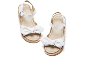 Kiderence Toddler Girls Sandals Little Girls Kids Summer Shoes Toddler Sandals
