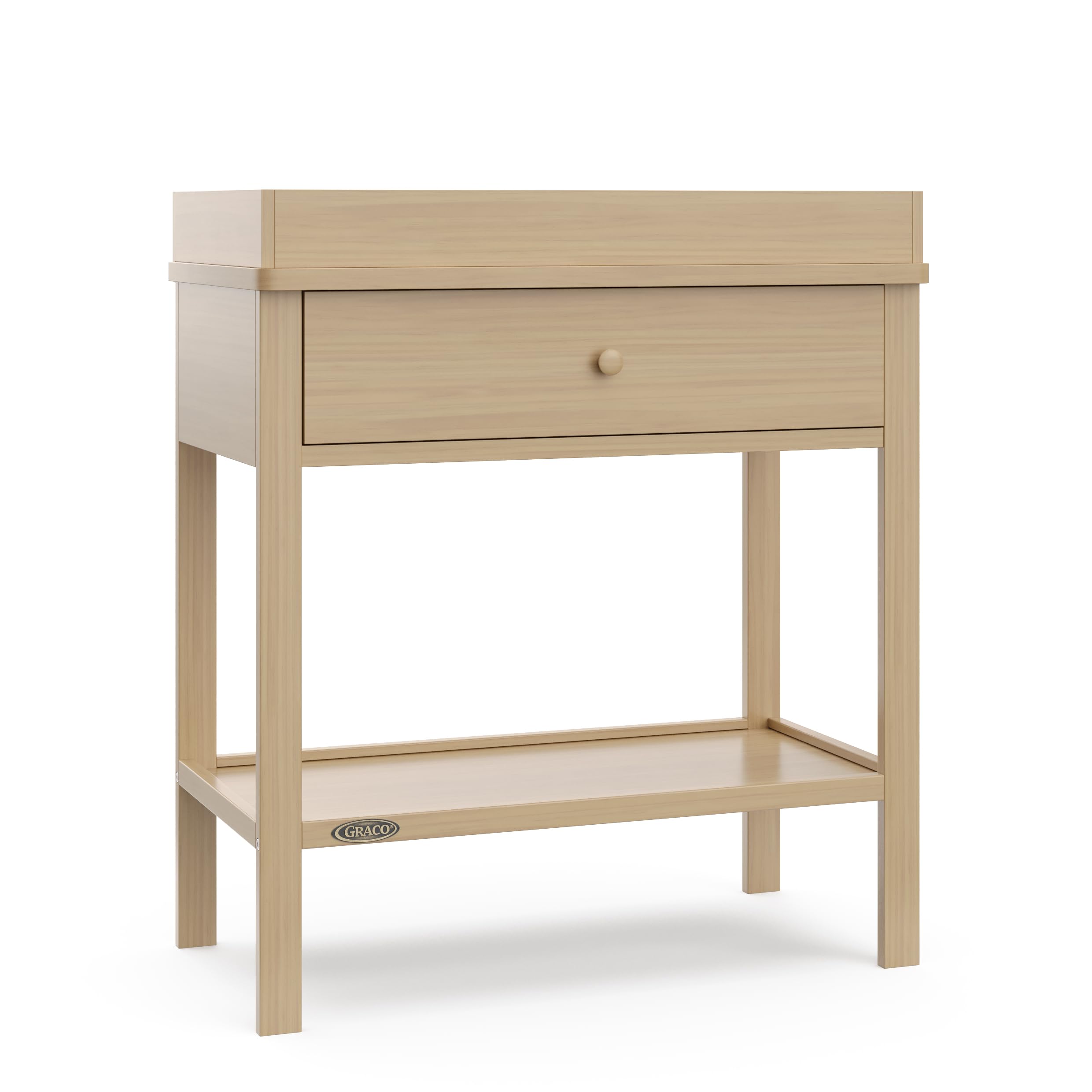 Photo 1 of ***Selling for Parts Only***Graco Storage Baby Changing Table (Driftwood) - GREENGUARD Gold Certified, Changing Table with Drawer, Changing Table Topper, Perfect for Any Nursery Décor