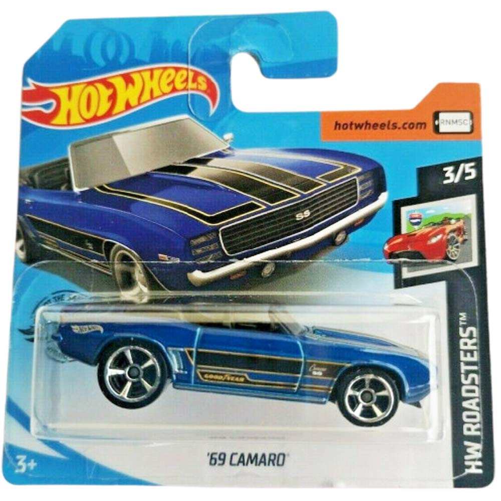 Hot Wheels '69 Camaro HW Roadsters 3/5 2020 Short card