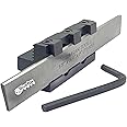 BLUEFOX TOOLS Lathe Adjustable Type Parting Cut Off Tool Holder 10mm Shank With 3/4" HSS Blade | Metal Lathe machine | T Type Cut Off Quality | Steel Tool - Hardened and Precisely Ground